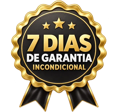 7 dias de garantia incondicional
